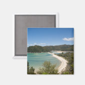 Abel Tasman N.P. Shore DSC8721 Magnet (Vorderseite/Rückseite)