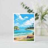 Abel Tasman National Park Travel Abbildung Postkarte (Stehend Vorderseite)