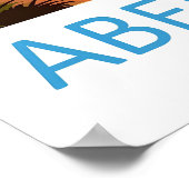 Abel Tasman National Poster Reise Park Ski (Ecke)