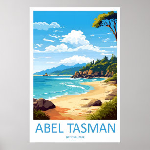 Abel Tasman National Poster Reise Park Ski