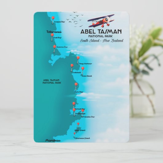 Abel Tasman Nationalpark (Stehend Vorderseite)