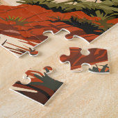 Abel Tasman Nationalpark Neuseeland Reiseroute Ret Puzzle (Seite)