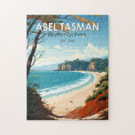 Abel Tasman Nationalpark Neuseeland Reiseroute Ret Puzzle<br><div class="desc">Abel Tasman Vektorgrafik Design. Es ist bekannt für den Abel Tasman Coast Track,  einen langen Weg über Strände und über die Klettersteige zwischen Marahau im Süden und Wainui im Norden.</div>