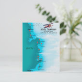 Abel Tasman Nationalpark Postkarte (Stehend Vorderseite)