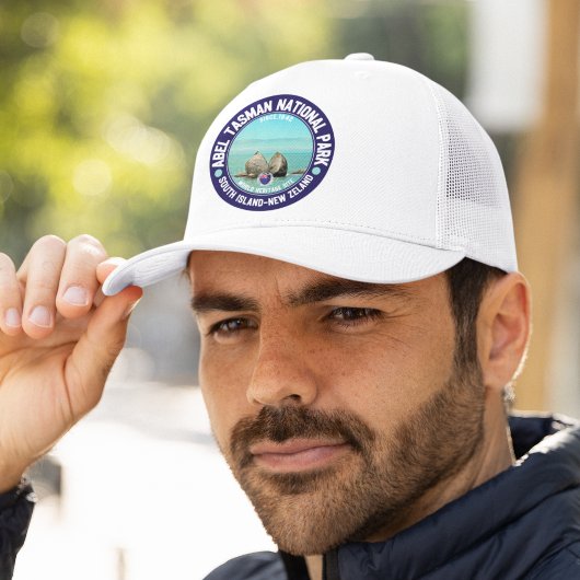 Abel Tasman Protected Park New Zealand Truckerkappe