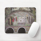 Abel und Melchisedech, die am Altar anbieten Mousepad (Mit Mouse)