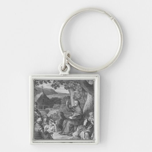 Abelard, das in der verlassenen Champagne Schlüsselanhänger (Vorne)