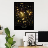 Abell 1689 Galaxies Astronomie Poster (Heimbüro)