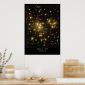 Abell 1689 Galaxies Astronomie Poster (Küche)