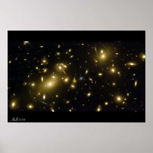 Abell 2218 poster (Vorne)
