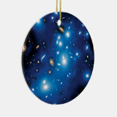 Abell 2744 Pandora Galaxy Cluster Space Foto Keramikornament (Rechts)