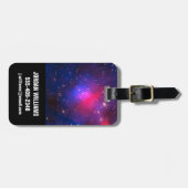 Abell 2744, Pandoras Cluster. Gepäckanhänger (Vorderseite horizontal)