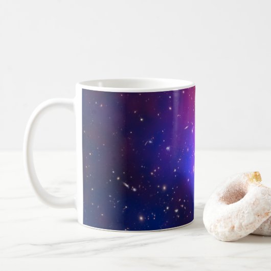 Abell 2744, Pandoras Cluster. Kaffeetasse (Mit Donut)
