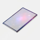 Abell 2744, Pandoras Cluster. Post-it Klebezettel (angewinkelt)