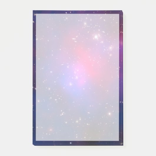 Abell 2744, Pandoras Cluster. Post-it Klebezettel (Vorderseite)