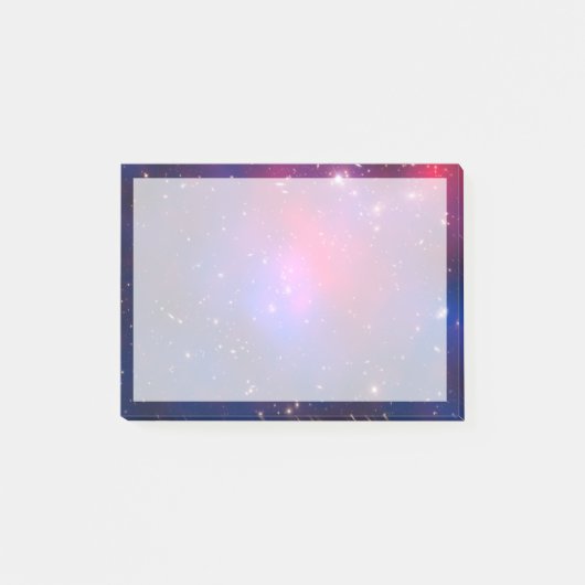 Abell 2744, Pandoras Cluster. Post-it Klebezettel (Vorderseite)