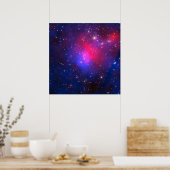 Abell 2744, Pandoras Cluster. Poster (Küche)