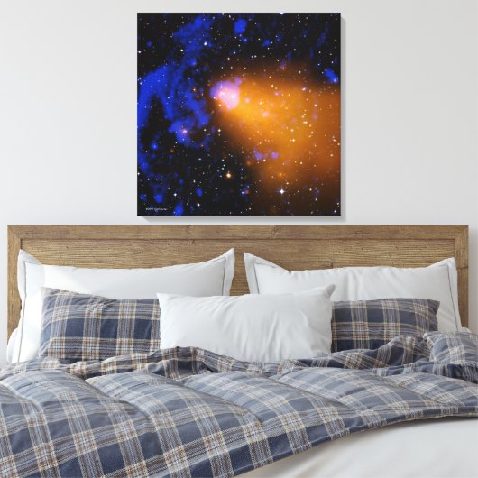 Abell 3376 leinwanddruck (Insitu (Schlafzimmer))