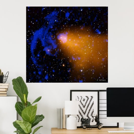 Abell 3376 poster (Heimbüro)