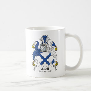 Abell Familienwappen Kaffeetasse