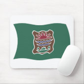Abenaki Stamm Flag Mousepad (Mit Mouse)