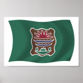 Abenaki Stamm Flag Poster Print (Vorne)