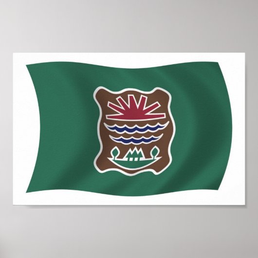 Abenaki Stamm Flag Poster Print (Vorne)
