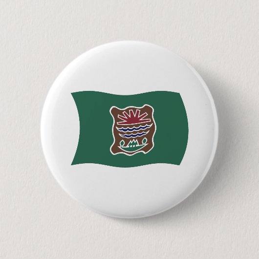 Abenaki-Stammesflagge Knopf Button (Vorderseite)