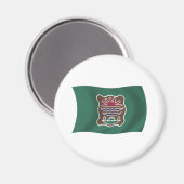 Abenaki Tribe Flag Magnet (Vorderseite/Rückseite)