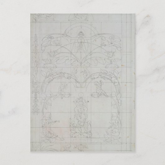 Abend, 1803 postkarte (Vorderseite)