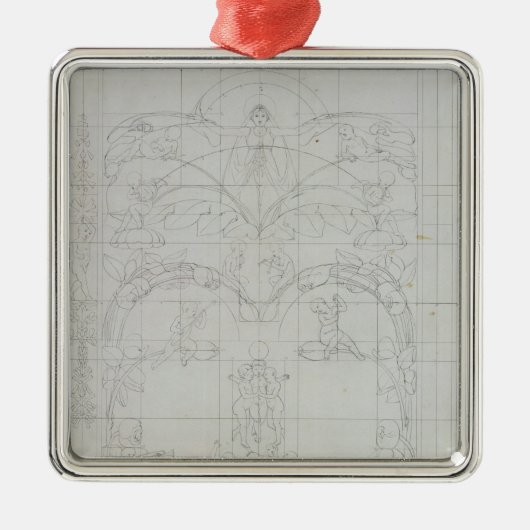 Abend, 1803 silbernes ornament (Vorne)