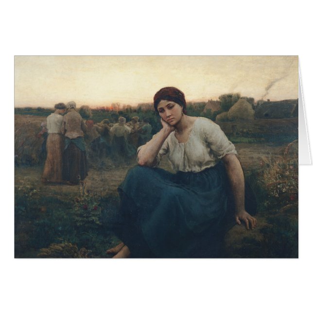 Abend, 1860 (Vorderseite (Horizontal))