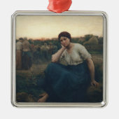 Abend, 1860 ornament aus metall (Vorne)