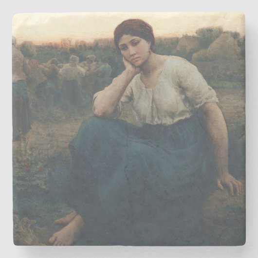 Abend, 1860 steinuntersetzer (Vorderseite)