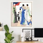 Abend (1932) von Paquin Poster (Heimbüro)