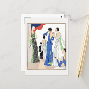 Abend (1932) von Paquin Postkarte