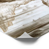 Abend alias The Fall of Day von William Rimmer Poster (Ecke)