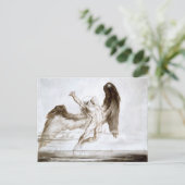 Abend alias The Fall of Day von William Rimmer Postkarte (Stehend Vorderseite)