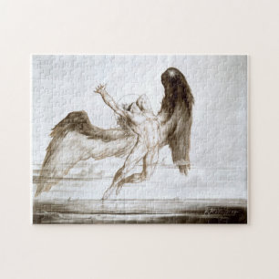 Abend alias The Fall of Day von William Rimmer Puzzle