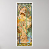 Abend, Alphonse Mucha Poster (Vorne)