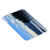 Abend am Crescent Lake, OR Magnet (Rechte Seite)