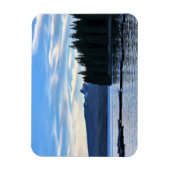 Abend am Crescent Lake, OR Magnet (Vertikal)