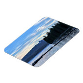 Abend am Crescent Lake, OR Magnet (Linke Seite)