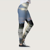 Abend am Folly River Leggings (Rechts)