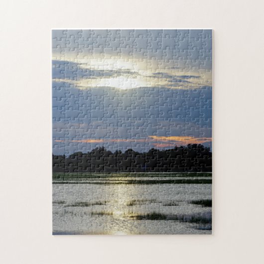 Abend am Folly River Puzzle (Vertikal)
