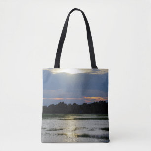 Abend am Folly River Tasche