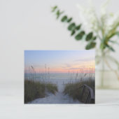 Abend am Panama City Beach, Florida Postkarte (Stehend Vorderseite)