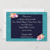 Abend am Strand A7 Einladung (Rückseite)