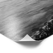 Abend am Strand Fotodruck (Ecke)