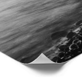 Abend am Strand Poster (Ecke)